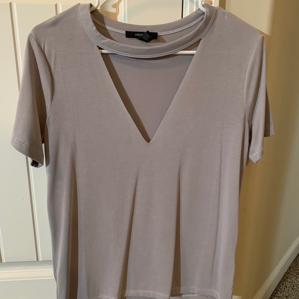 V-neck cut shirts